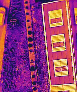 thermische inspectie zonnepanelen drone